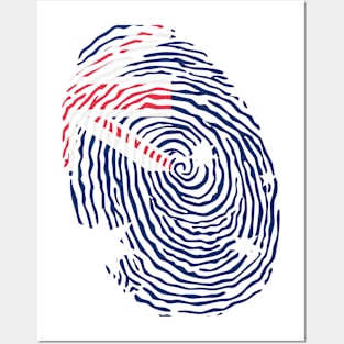 Australia Fingerprint Posters and Art